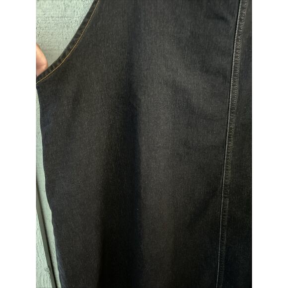 NEW Agnes Orinda Long Denim Skirtall Skirt Overalls Womens 3x Western 90’s - Picture 12 of 16
